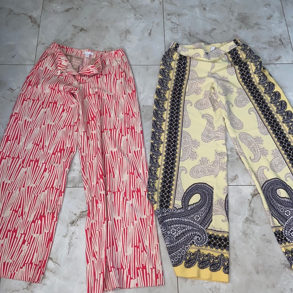 2 pair stretch work/dress pants
